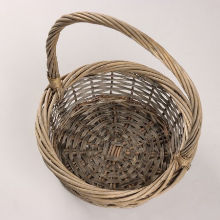 A set of baskets, 40x14/45 cm, 34x14/43 cm, 28x12/28 cm, willow-6
