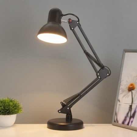 Desktop lamp E27, h = 55 cm, hinge black risalux-12