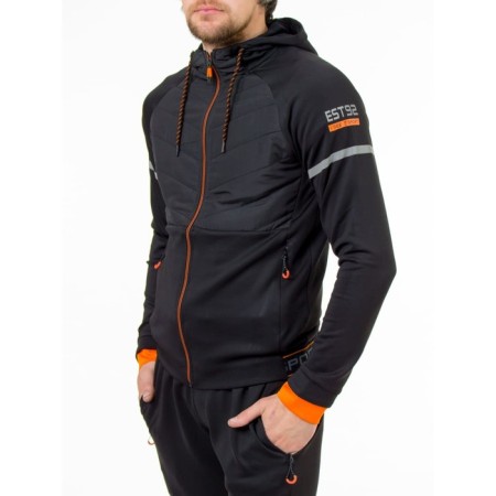 Sports costume men's ise, size 52, black color-7