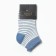 Children's socks "strip" Minaku, central blue (4-8 years)
