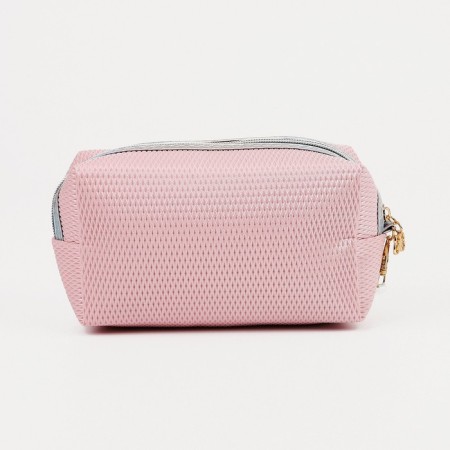 Lightning cosmetic bag, pink color-1
