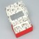 Folding box with bilateral application "Happy New Year" 16 x 10 x 10 cm, New Year
