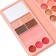 A set of decorative cosmetics (highlighter, shadows for eyebrows, blush, glitter, eye shadow)