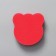 Body sponge "Bear", 9 × 9 cm, color mix