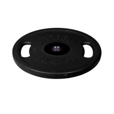 Olympic disk with handles d = 51 mm black 15 kg