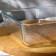 Rectangular shape for baking and baking of the heat -resistant glass Cook & Store, 2.6 l, 25 × 20 cm, with a lid