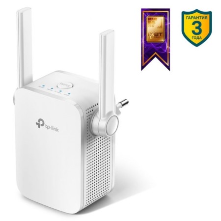 TP-Link Re205 AC750 10/100Base-TX white wireless signal repeater-1