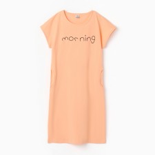 Туника домашняя женская "Morning", цвет оранжевый, р-р 48