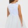Children's dress with beads kaftan p. 30 (98-104 cm), white