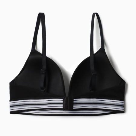 Women's bra, black color, size 75V-7