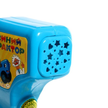 Toy "Interactive thermometer", blue tractor, projector, 35 songs, poems, sounds-2