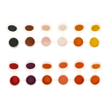 Acrylic paint, set of 30 colors x 3 ml, calligrata, in a package, frost -resistant-3