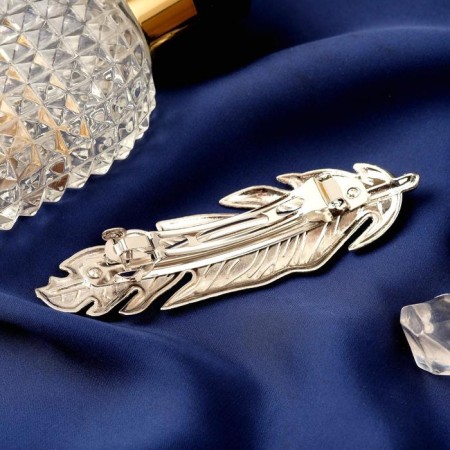 Liberty hair clip "Liberty" Ancient pen, 9.5 cm, silver-1