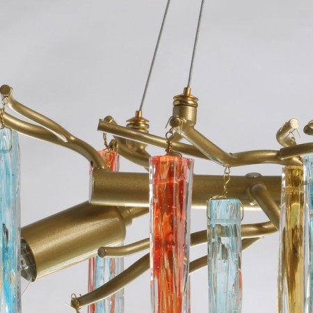 Laima chandelier, size 24x150x96 cm, 400W 10xe14 IP 20-5