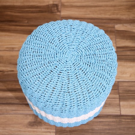 Wicker stool 40x40x50 cm-5