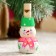 Snipm "Snowman", 3x7 cm, mix, manual painting