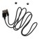 Luazon LN-6, MicroUSB/Type-C/Lightning-USB, 1 A, 1 m, magnetic connector,