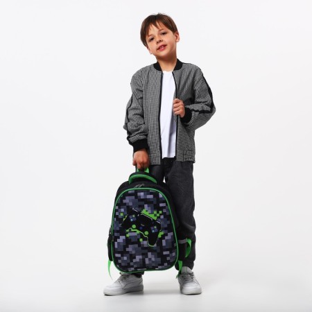 Backpack BACK CALLIGRATA "Game Pixels", 39 x 30 x 14 cm-7
