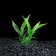 The artificial aquarium plant is small, 9 cm