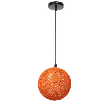 Lamp Bayerlux rattan 1he27 15W orange 20x20x120 cm