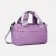 Sports bag with lightning, external pocket, lilac color