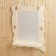 Mirror with a shelf, 55x43 cm