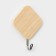 Hooks self -adhesive deed "wooden rhombuses", 3 pcs, color light wood