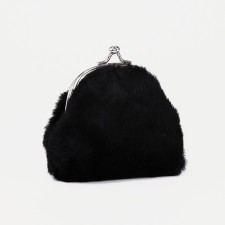 Women's wallet on the farmar, black color