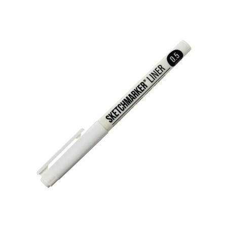Capillary pen for graphic work Sketchmarker, 0.5 mm, black-4