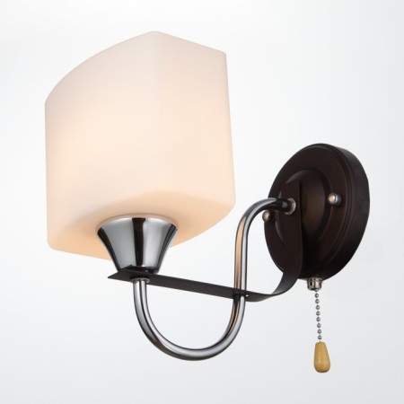 Bra "liana" 1x60W E27 chrome-brown 23x13x20 cm.-1