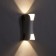 Facade lamp "Elegant", FSD-091, 6 W, 3000K, IP65, 220 V, Metal, Bely