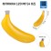 Banana alcohol flask, stainless steel, gift, 120 ml, 4 oz