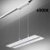 Snow -linen three -dimensional novotech lamp. Iter, 30W, LED, 848x602x160 mm, white color