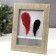 Photo frame plastic 13x18 cm "Sandless threads" champagne 22x17 cm