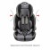 Car Capeslo Children's Siger "Star", ISOFIX LUX, group 1/2/3, Gray