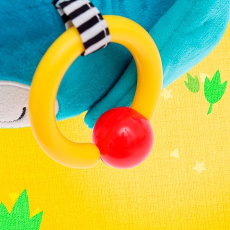 Soft “bird” suspension, on a crib and stroller-7