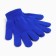 Children's gloves minku "plain", col. Blue, rr 15 (6-8 years)