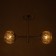 Apollo chandelier 2x60W e27 chrome