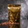 Pack Doy-Pak, matte, gold, with a transparent wall, 10 x 15 x 6 cm