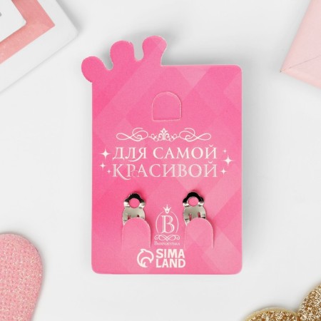 Children's clips "chosen" bunny, pink color-3