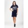 Women's tunic "happiness", size 44, dark blue color