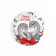 Pocket mirror "Happy New Year", diam. 7 cm