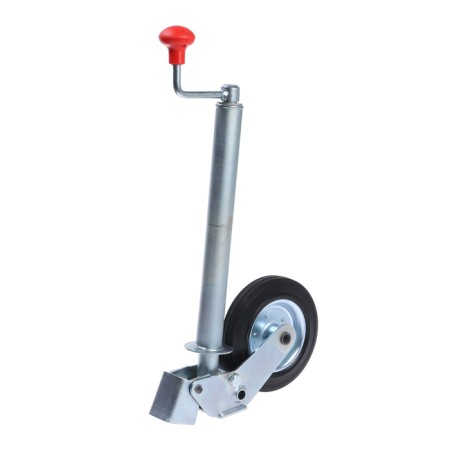 The support wheel of the trailer, automatic lock, Ø 42 mm, load up to 150 kg