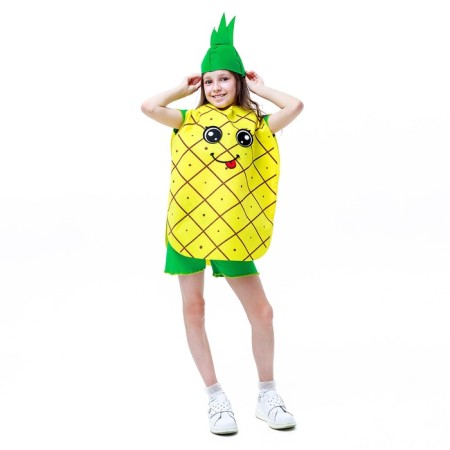 Carnival set "Bending pineapple", felt-2
