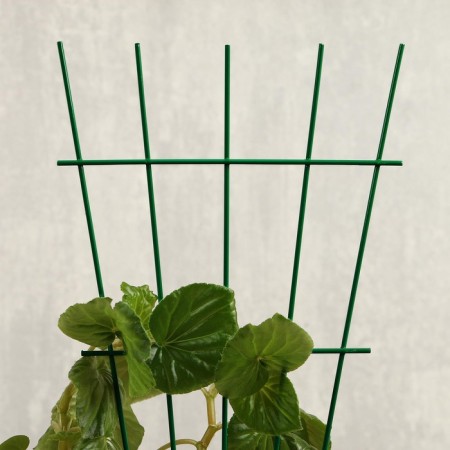 Shpalera, 40 × 20 × 0.3 cm, metal, green, "fan"-2