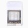 Curtain on the curtain tape 245x165cm, art.r.m509b, white, PE 100%
