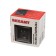 The mechanical thermostat RX-308B is black (compatible with the Legrand series Valena) Rexant