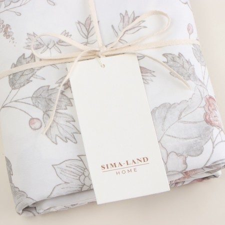 Set of pillowcase SL Home Flower Glade 50*70+3 cm - 2 pcs, satin, 140 g/m2, 100% cotton-2