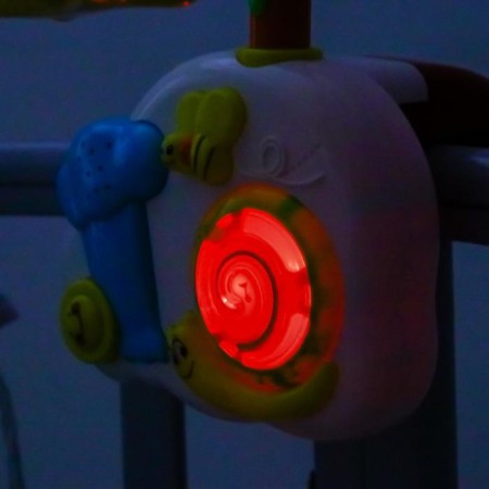Mobile Musical "Beast" with a nightlight, works from batteries-9
