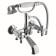 Bath mixer Zipponi Monet, 2-duile, with manual watering cub in the kit, color chromium